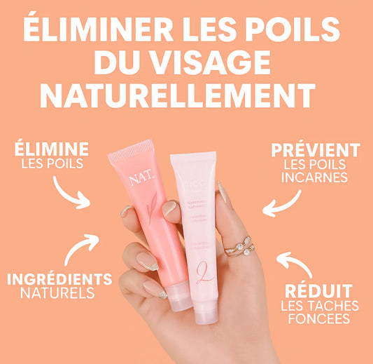 NAT. Épil’Soft - Gel + Crème pour l’épilation et contre poils incarnés